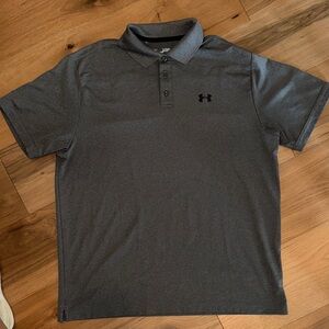 Under Armour Men's Charcoal Polo Shirt